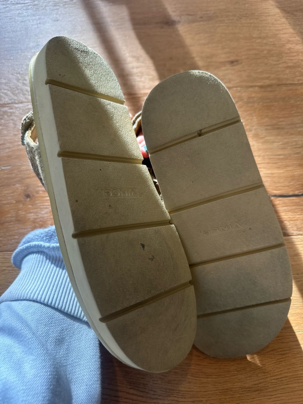 Vince Olsen Snake Print Leather Slingback Sandal | Size 8 | Great Condition - Picture 7 of 7
